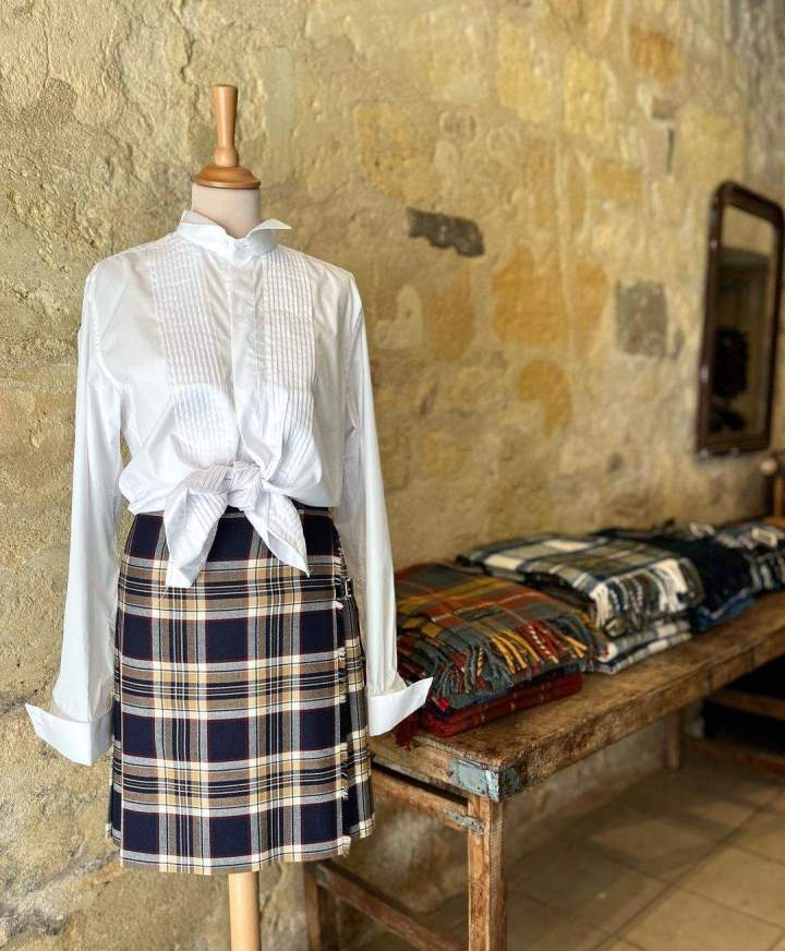 Achats de tartans écossais en boutique et en ligne France