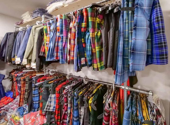 Vente de tartan écossais France